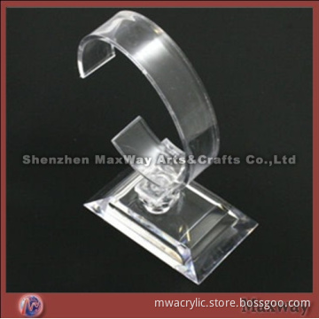 Transparent C-type Acrylic Wrist Watch Display Holder